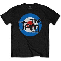 The Jam Paul Weller Logo Black Official Tee T-Shirt Mens Unisex - £25.04 GBP