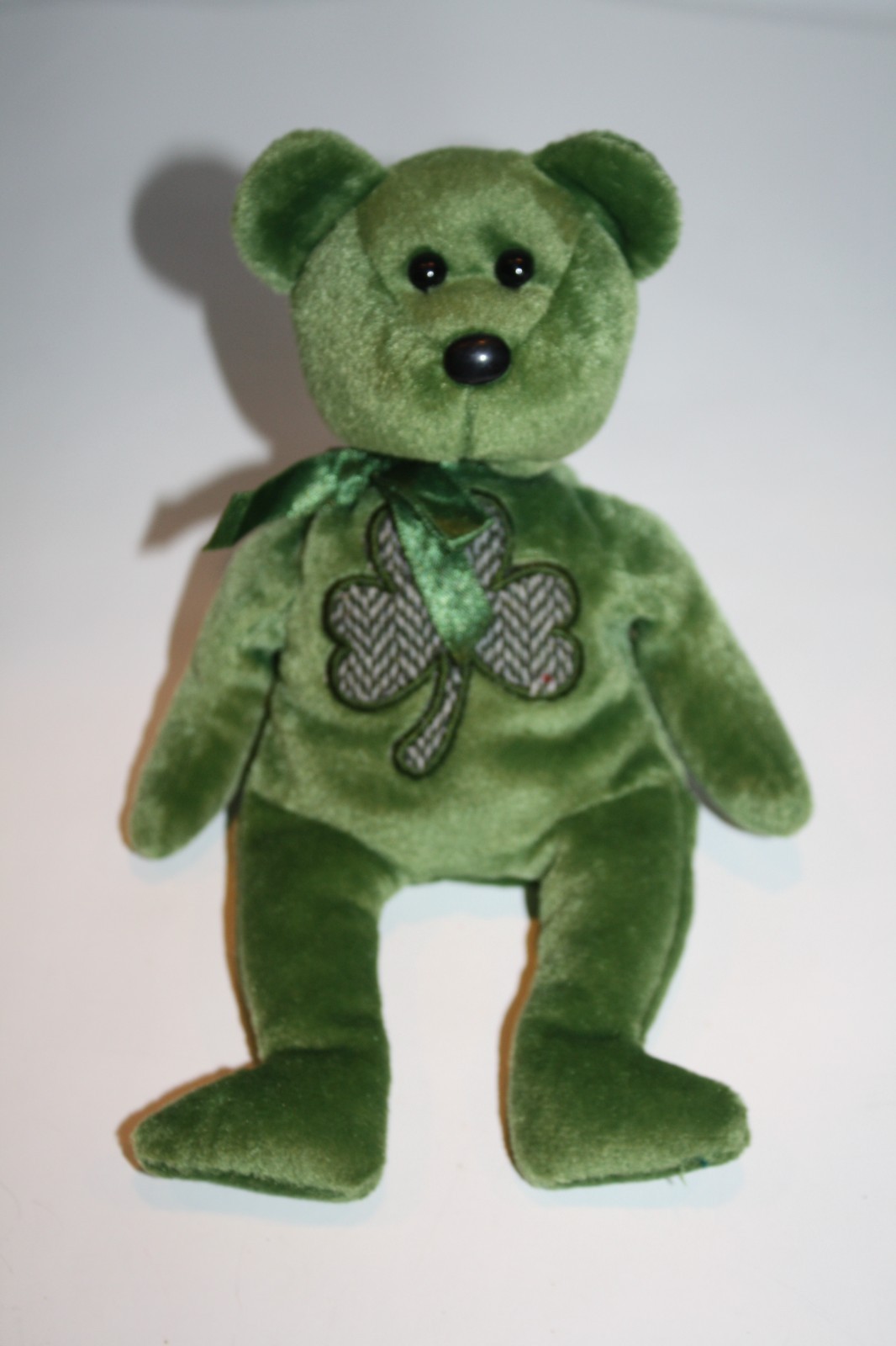 Ty Beanie Babies 2.0 Luckier Irish St Patricks Bear 8&quot; Plush Soft Toy St... - $12.71