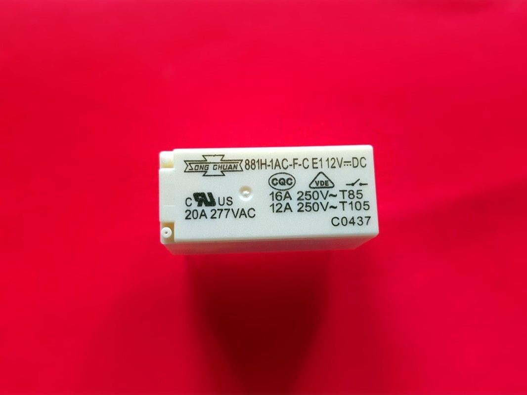 881H-1AC-F-C E1, 12VDC Relay, SONG CHUAN Brand New!!