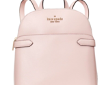 New Kate Spade Staci Saffiano Leather Dome Backpack Chalk Pink with Dust... - £96.53 GBP