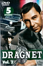 Dragnet Volume 2: 5 Episodes (DVD, Cardboard Sleeve Case) NEW Sealed. - £2.39 GBP