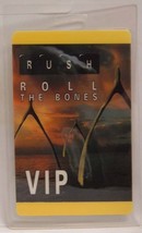 Rush / Geddy Lee - Vintage Original Concert Bones Tour Laminate Backstage Pass - £11.79 GBP