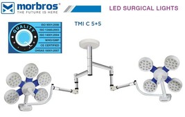 Ceiling operation theater Operating Lamp Double LED OT SURGICAL LIGHTS 130000 #! - £2,508.13 GBP