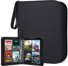 400 Pockets Binder Sleeves Card Carrying Case Fit for Baseball Cards, Trading Ca - £15.53 GBP