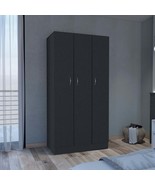 71&quot; Wardrobe Armoire with Doors &amp; Drawers - Black - $10,073.62 MXN