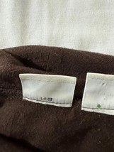 Cato Women's Brown Cowl Neck Short Sleeve Pullover Blouse Sweatshirt Size Medium image 3