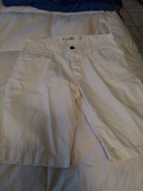 H&amp;M LOGG Khaki Chino Shorts Size 31 CM 170 - £11.55 GBP