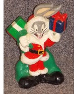 1998 Warner Bros Bugs Bunny Christmas Candle Looney Tunes - £11.79 GBP