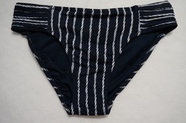 Seafolly Coastline Pleated Side Bikini Bottoms INDIGO NAVY (US 6-AUS 10)-$71 - £15.79 GBP+