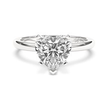 1.20CT Heart  Cut Solitaires G-H Color with  I1 Clarity Natural Diamond Ring. - £3,179.36 GBP