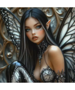Black Fairy, Dream Guidance, Mystic Glamour, Fae Realms Spirit Companion... - $59.99