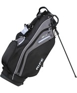 Rife RF-LITE Black and Gray Golf Stand Bag 9&quot; 7-Way Divider Top Lightweight - $133.96 CAD