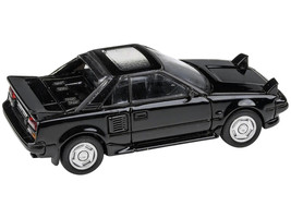 1985 Toyota MR2 MK1 Black Metallic with Sunroof 1/64 Diecast Model Car b... - $26.61