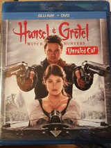 Hansel &amp; Gretel Witch Hunters Unrated Cut Blu Ray + Dvd - £27.97 GBP