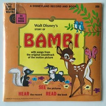 Bambi (Story of) SEALED 7&#39; Vinyl Record / Book, Disneyland - LLP-309 - £38.98 GBP