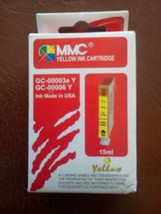 MMC Photo yellow Ink Cartridge, GC-00003eY , GC-00006 Y - New - $18.81
