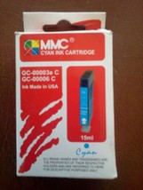 MMC Photo Cyan Ink Cartridge, GC-00003e C, GC-00006 C - New - $14.85