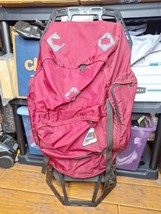 Vtg Coleman Peak 1 Trooper Backpack Plastic External Frame Camping/Hike - £35.59 GBP