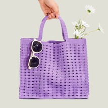 Tted large tote bag crochet women handbags handmade woven summer beach bags big shopper thumb200