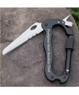 Engraved Carabiner- 5 in 1 Multi-functional Knife Carabiner - Firefighte... - $263.65 MXN+
