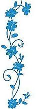 Removable Rattan Flower Wall Art Decor Stickers - £14.54 GBP