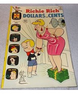 Harvey Comic Book Richie Rich Dollars and Cents FN 1972 Giant Issue - $110.33 MXN