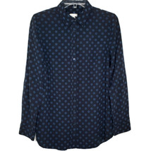Talbots Womens Shirt Size Small Long Sleeve Button Up Collared Blue - £10.36 GBP