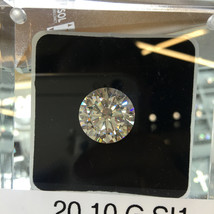 20.10 Carat Round Cut Loose Diamond GIA Certified G/SI1 +Free Ring  - £1,304,893.15 GBP