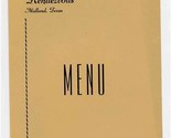 The Rendezvous Drive In Dining Room Menu Midland Texas 1940 Place to Mee... - $87.12