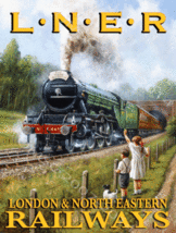 L.N.E.R. Railways London & North Eastern  Metal Sign - €34,40 EUR L.N.E.R. Railways London & North Eastern  Metal Sign - €34,40 EUR