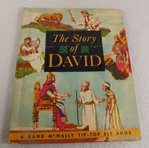 1965 VINTAGE TIP TOP ELF BOOK THE STORY OF DAVID-BIBLE STORY RELIGIOUS - $5.23