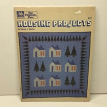 Housing Projects Nancy J Martin Quilting House Instructions Patterns Des... - $12.99