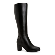 Giani Bernini Womens 8 M Black Zip Up Knee High Heel Boots NIB WC2 - $39.98