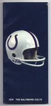 1979 Baltimore Colts Media Guide NFL Football - £26.45 GBP