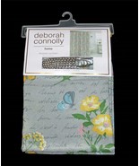 13-Pc Deborah Connolly Floral Butterflies Script Grey Shower Curtain &amp; H... - $50.56 CAD