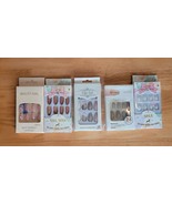 Press on Nails Bundle, Set of Five, Pink and Taupe, NIB - $283.92 MXN