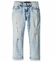 Lucky Brand Boys Classic Fit Straight Leg Denim Skinny Jean, Skyway Wash, 14 - £19.81 GBP