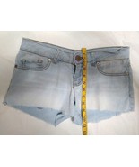 No Boundaries S5 &quot;Booty - Short Shorts!&quot; Short n&#39; Sexy! Light Denim colo... - £8.36 GBP