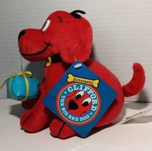 Clifford The Big Red Dog Take Alongs Plush Package Gift Box Scholastic 2000 - £7.91 GBP