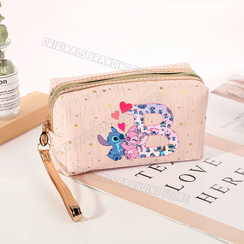 Lilo Stitch Disney Cosmetic Bag for Women Cartoon Storage -18X10X7.5cm S... - $76.90 MXN