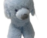 Baby Gund Fluffey 5.5 Baby Rattle Plush Lovey NWT  Blue - $13.37