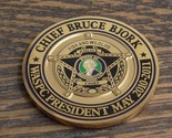 WASPC President Chief Bruce Bjork Fish &amp; Wildlife Police Challenge Coin ... - $30.68