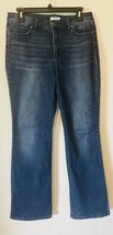 Crown &amp; Ivy Women&#39;s Size 10 Medium Wash Stretch Blue Denim Jeans Flared ... - £18.06 GBP