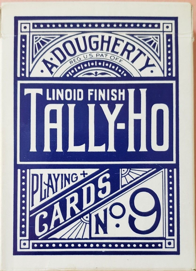 A Dougherty Linoid Finish Tally-Ho Playing Cards No. 9 - $5.95