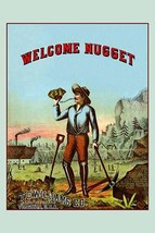 Welcome Nugget Tobacco Label - $19.97