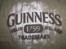 Green Guinness Beer Brand Dublin Ireland 1759 T Shirt S Free US Shipping - £15.35 GBP
