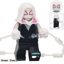 1pcs Spider-Woman Gwen Stacy Marvel Spider-Man Into The Spider-Verse Minifigures - £2.35 GBP