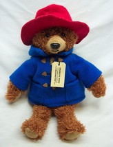 Yottoy 2014 Cute Soft Paddington Bear In Blue Coat 11&quot; Plush Stuffed Animal New - £15.57 GBP