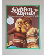 Golden Hands Knitting Dressmaking &amp; Neddlecraft Guide Part 5 Vol 1 Vinta... - $331.97 MXN