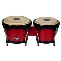 Latin Percussion LP601NY-RW City Series Bongos - Red - $194.74